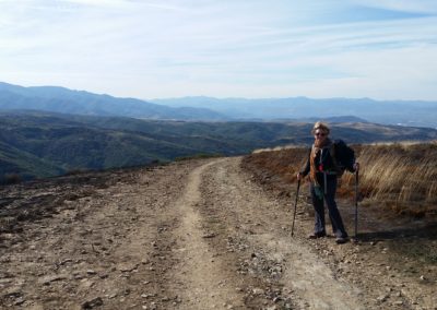 Just before the steep bit down to Acebo